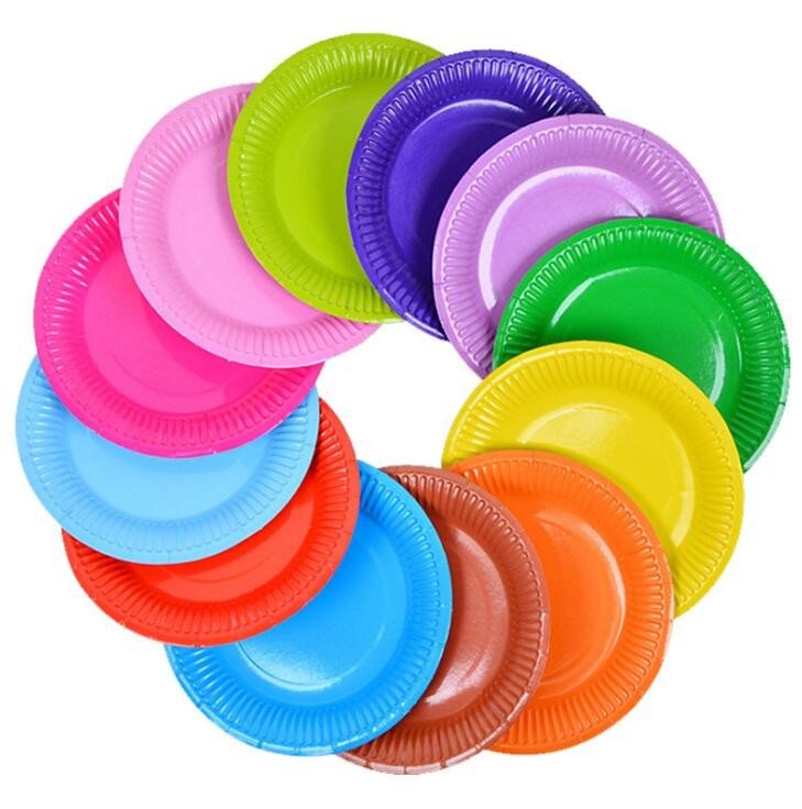 disposable paper plate