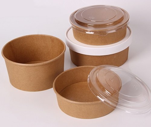 disposable plastic container